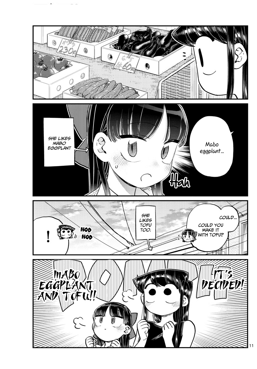 Komi-san wa Komyushou Desu Chapter 171 page 12 - Chapter 171: A day without mom