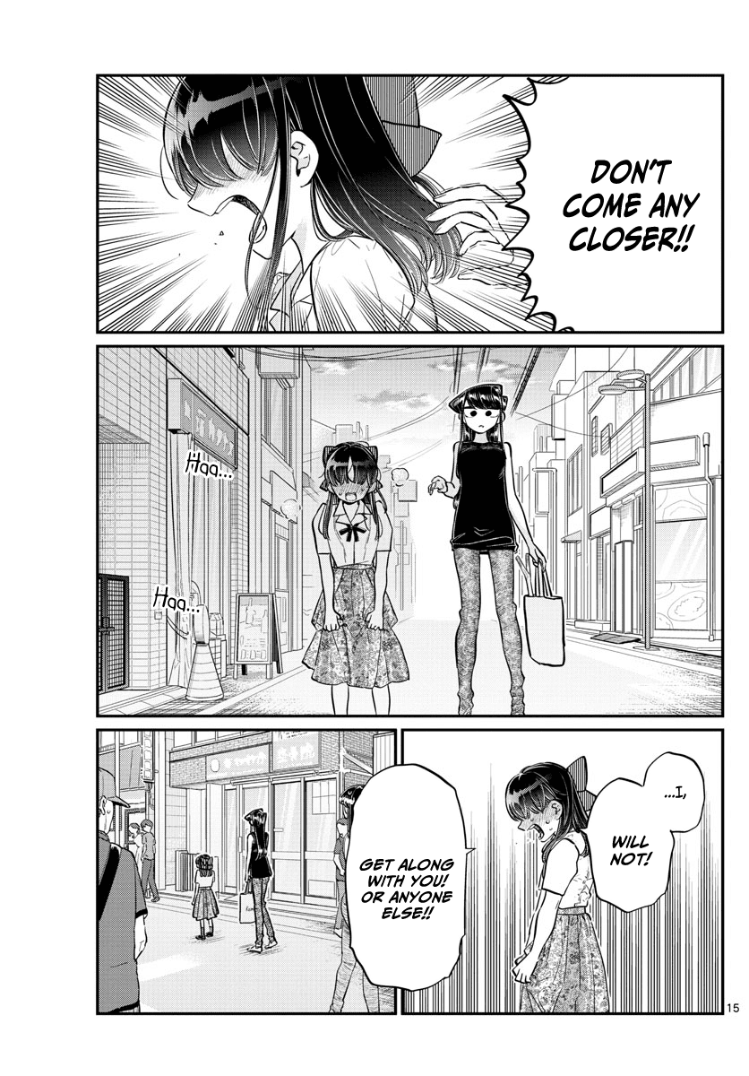 Komi-san wa Komyushou Desu Chapter 171 page 16 - Chapter 171: A day without mom