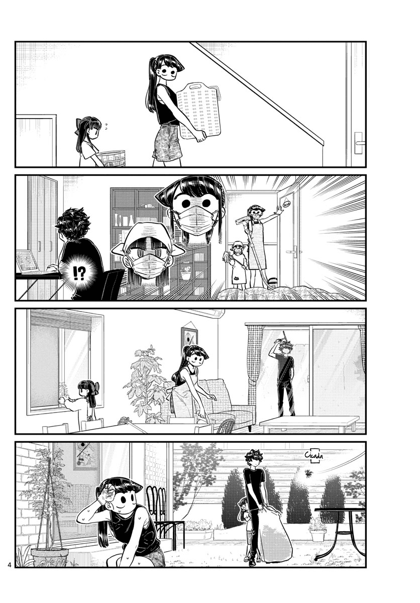 Komi-san wa Komyushou Desu Chapter 171 page 5 - Chapter 171: A day without mom