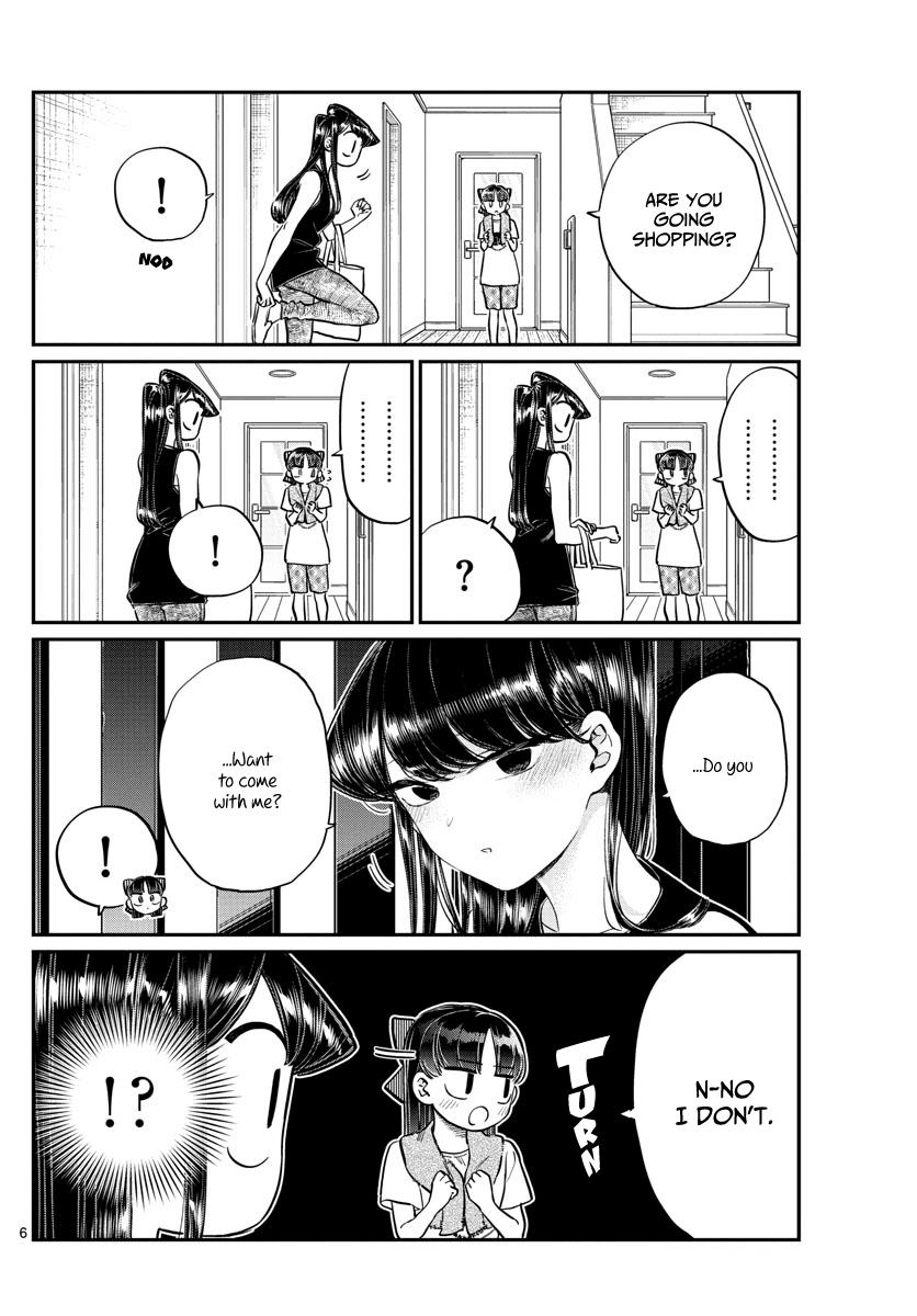 Komi-san wa Komyushou Desu Chapter 171 page 7 - Chapter 171: A day without mom