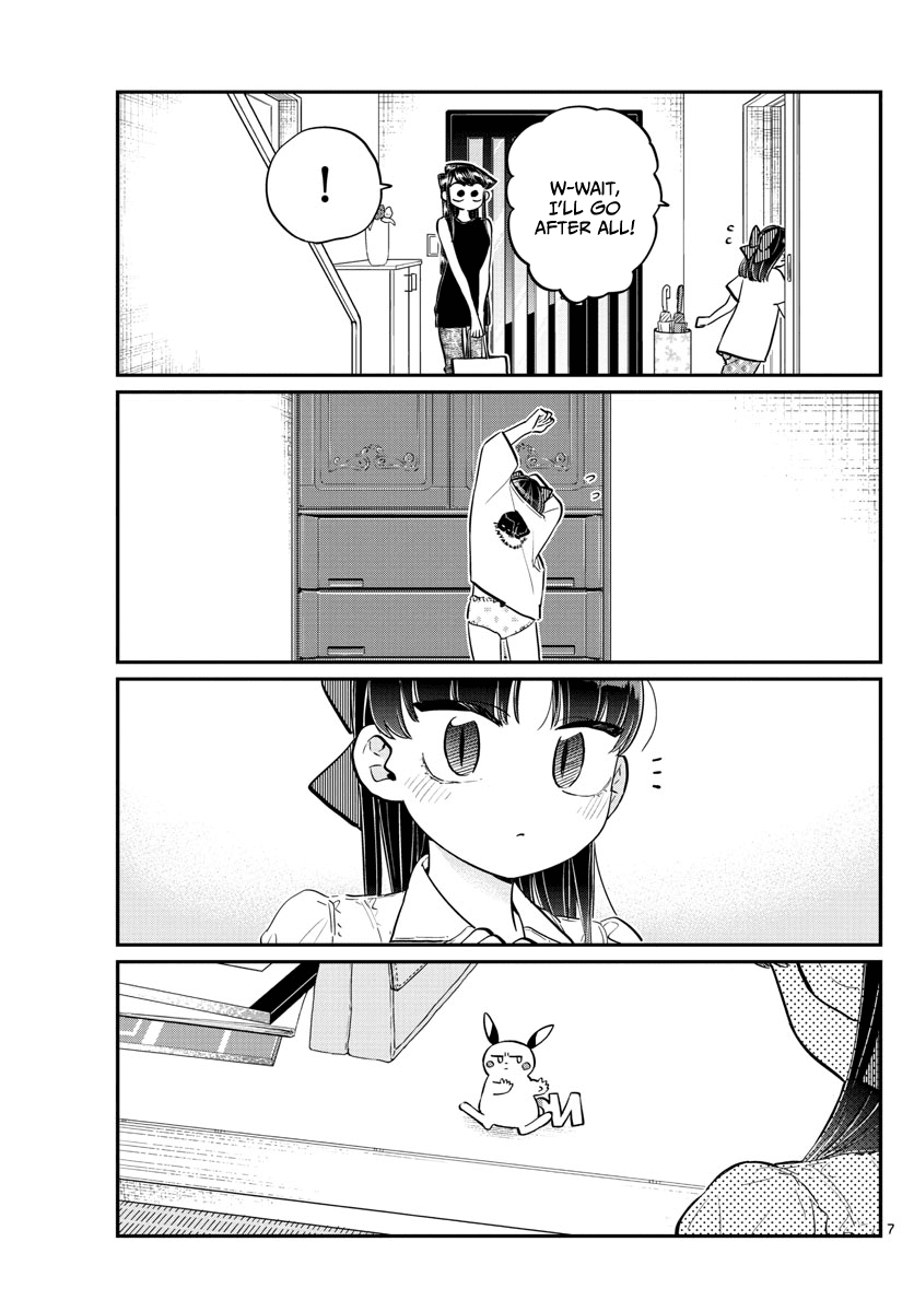 Komi-san wa Komyushou Desu Chapter 171 page 8 - Chapter 171: A day without mom
