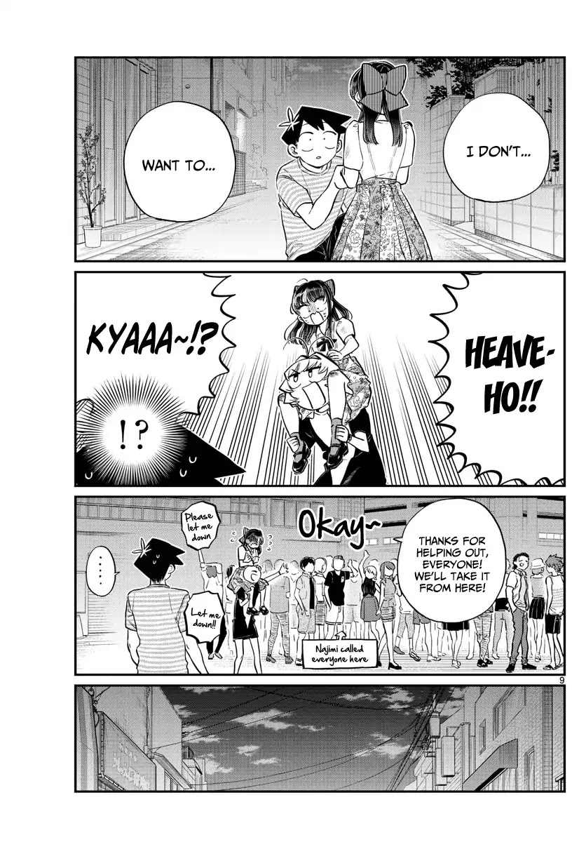 Komi-san wa Komyushou Desu Chapter 172 page 9 - Chapter 172: Rei-chan