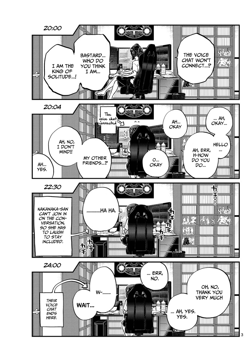 Komi-san wa Komyushou Desu Chapter 174 page 3 - Chapter 174: Nakanaka-san's great summer day