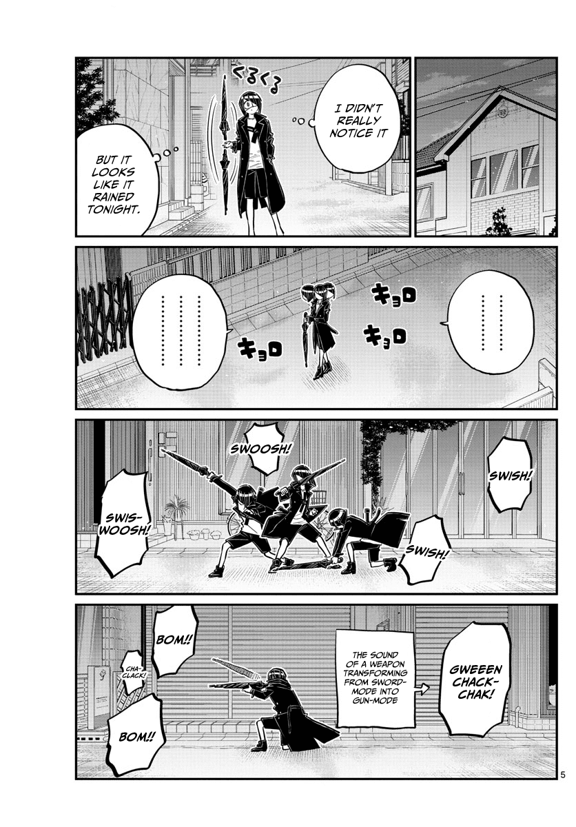 Komi-san wa Komyushou Desu Chapter 174 page 5 - Chapter 174: Nakanaka-san's great summer day