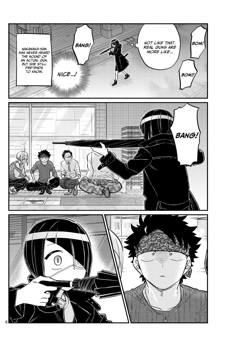 Komi-san wa Komyushou Desu Chapter 174 page 6 - Chapter 174: Nakanaka-san's great summer day