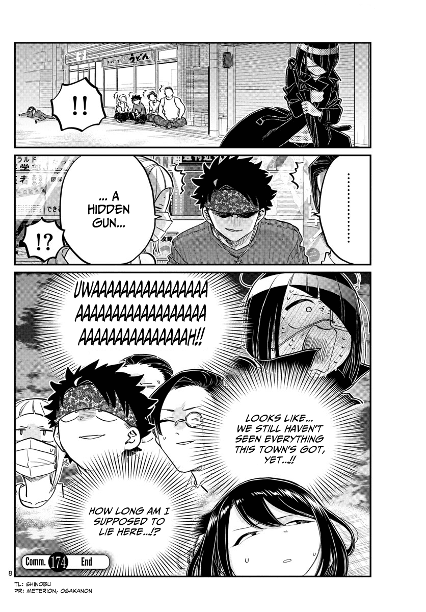 Komi-san wa Komyushou Desu Chapter 174 page 8 - Chapter 174: Nakanaka-san's great summer day