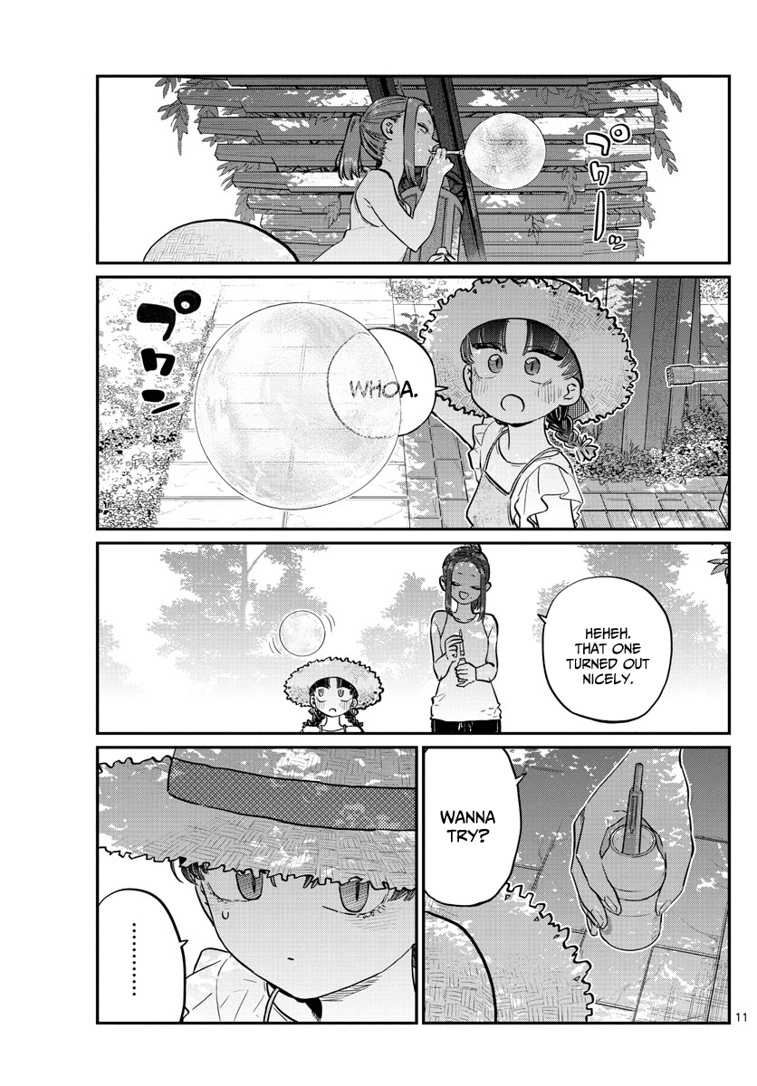 Komi-san wa Komyushou Desu Chapter 175 page 11 - Chapter 175: Four leaf clover