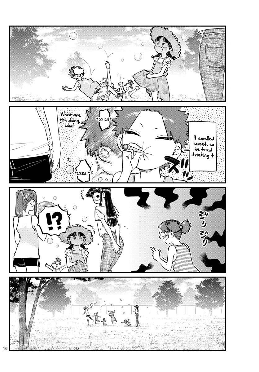 Komi-san wa Komyushou Desu Chapter 175 page 16 - Chapter 175: Four leaf clover