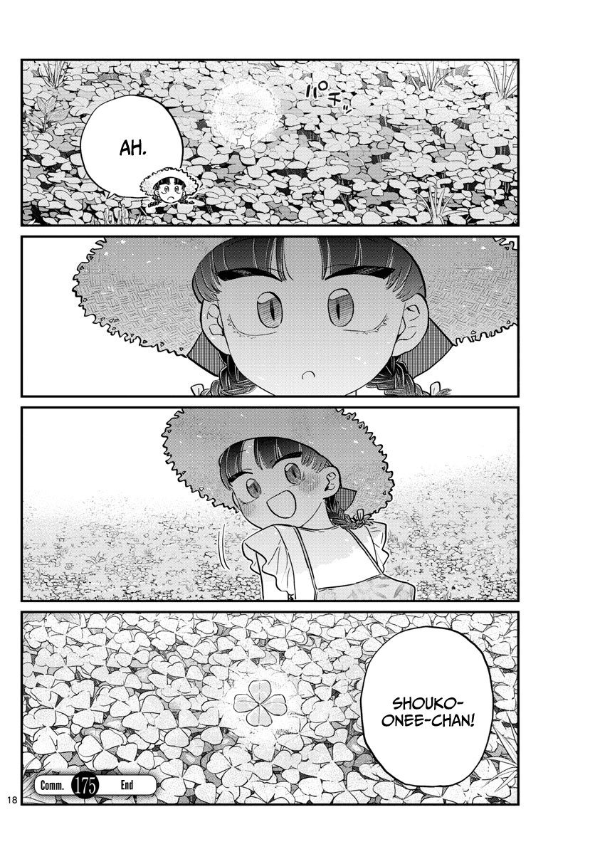 Komi-san wa Komyushou Desu Chapter 175 page 18 - Chapter 175: Four leaf clover