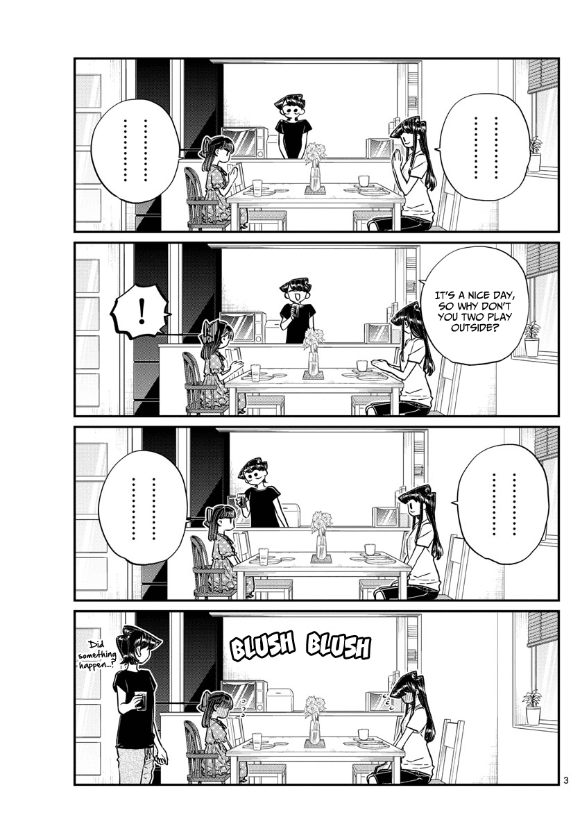 Komi-san wa Komyushou Desu Chapter 175 page 3 - Chapter 175: Four leaf clover