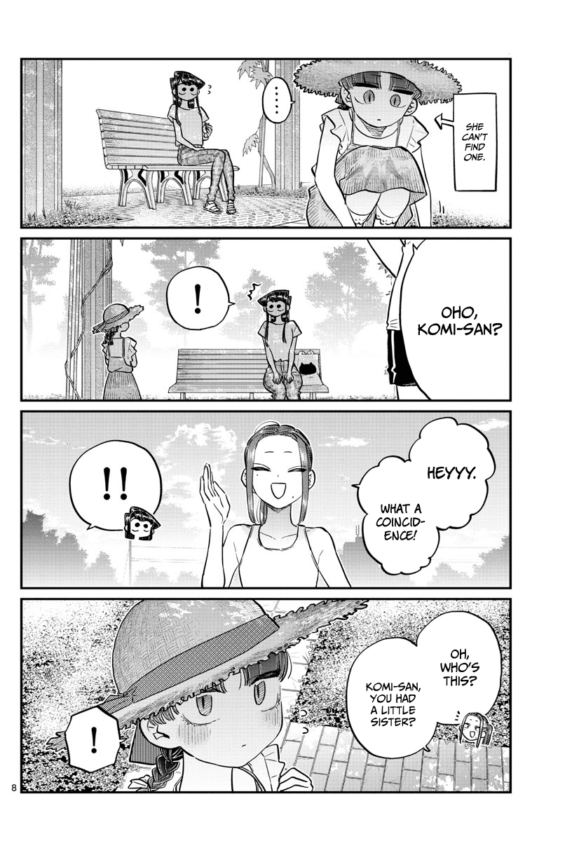 Komi-san wa Komyushou Desu Chapter 175 page 8 - Chapter 175: Four leaf clover