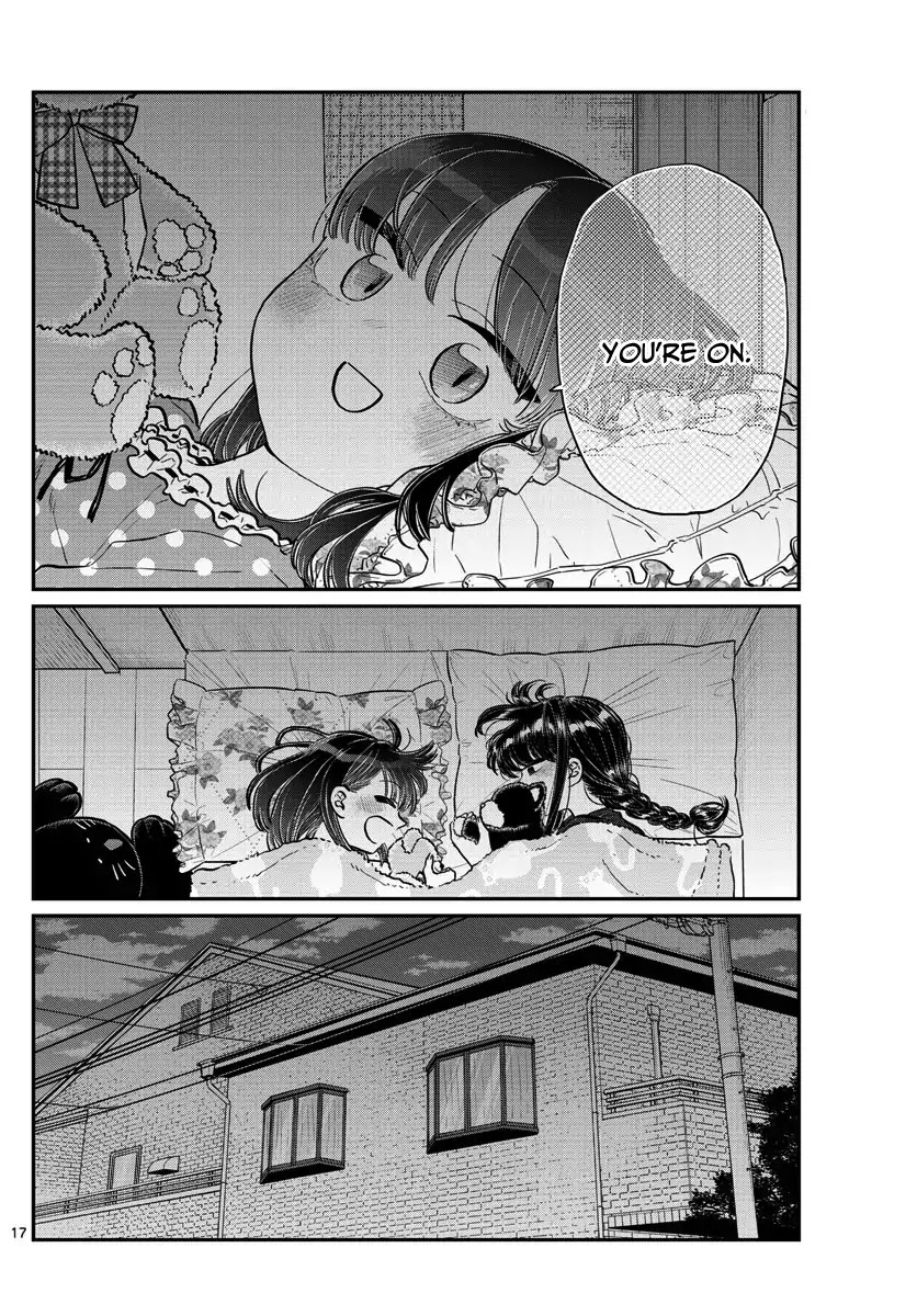 Komi-san wa Komyushou Desu Chapter 176 page 17 - Chapter 176: A bath with Rei-chan