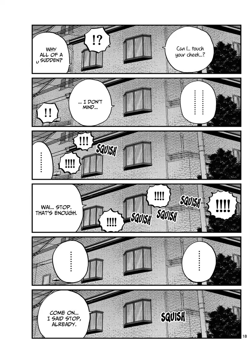Komi-san wa Komyushou Desu Chapter 176 page 18 - Chapter 176: A bath with Rei-chan