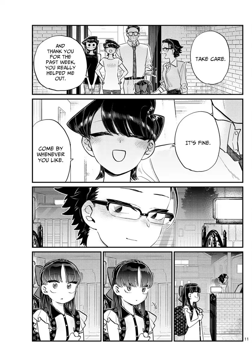 Komi-san wa Komyushou Desu Chapter 177 page 11 - Chapter 177: Goodbye, Rei-chan