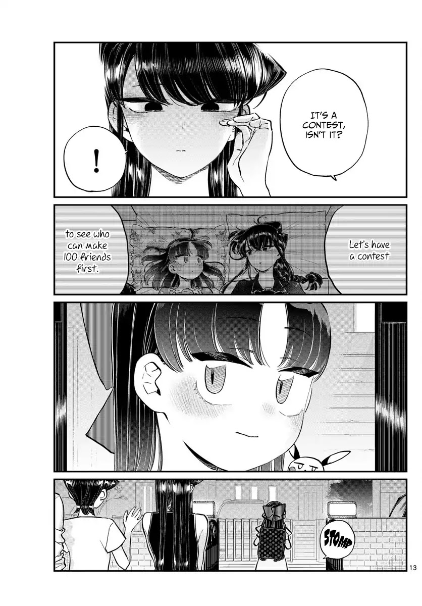 Komi-san wa Komyushou Desu Chapter 177 page 13 - Chapter 177: Goodbye, Rei-chan