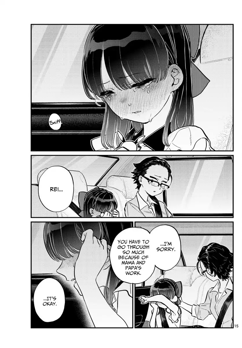 Komi-san wa Komyushou Desu Chapter 177 page 15 - Chapter 177: Goodbye, Rei-chan