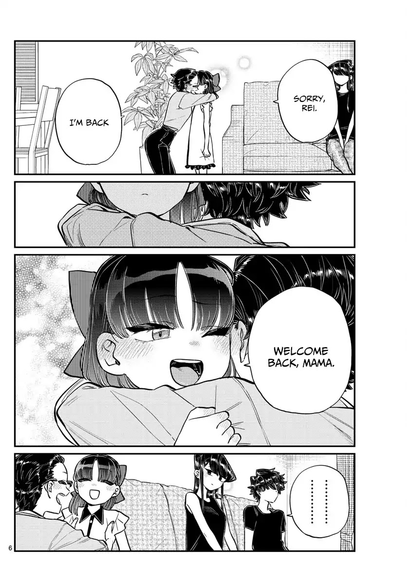 Komi-san wa Komyushou Desu Chapter 177 page 6 - Chapter 177: Goodbye, Rei-chan