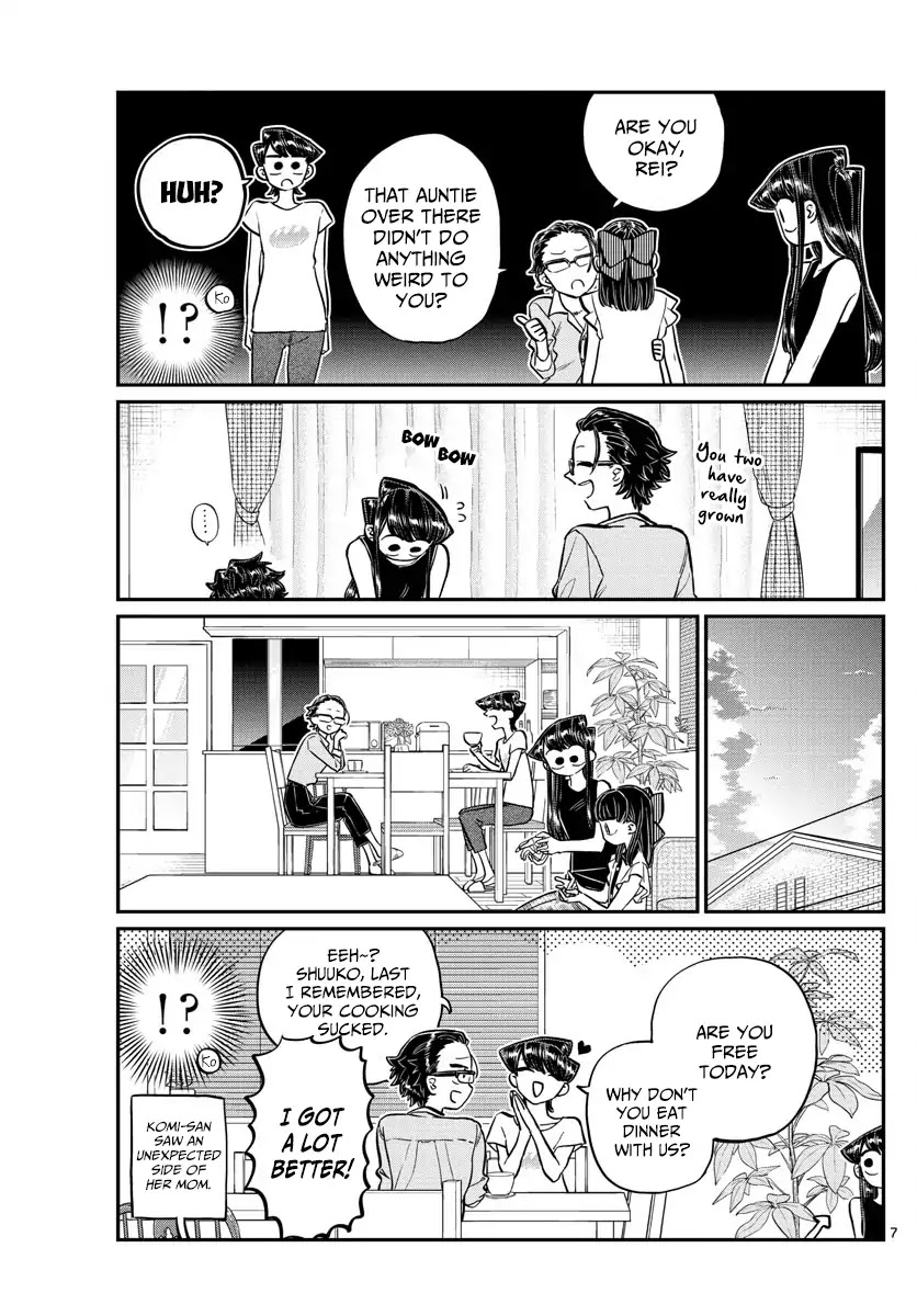 Komi-san wa Komyushou Desu Chapter 177 page 7 - Chapter 177: Goodbye, Rei-chan