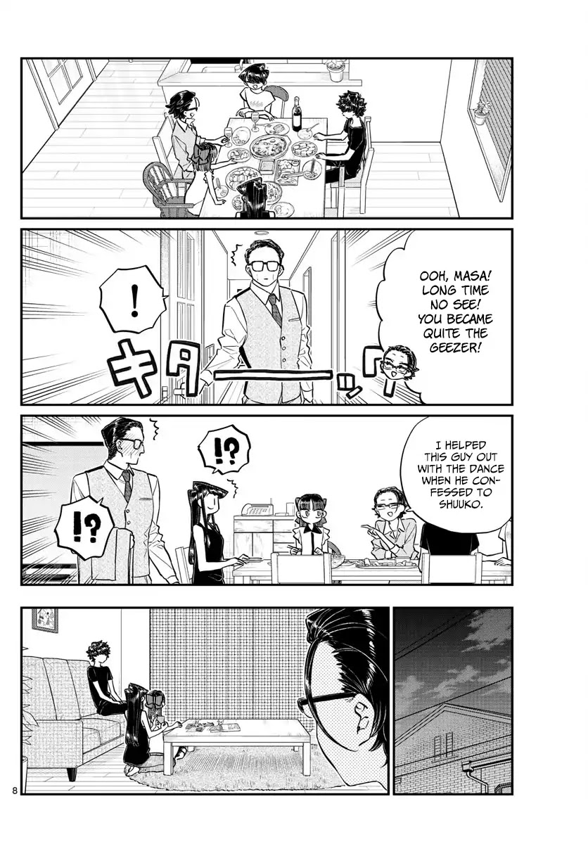 Komi-san wa Komyushou Desu Chapter 177 page 8 - Chapter 177: Goodbye, Rei-chan