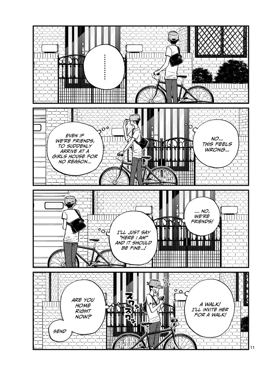 Komi-san wa Komyushou Desu Chapter 178 page 11 - Chapter 178: A summer rendezvous