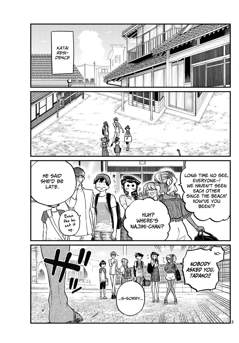 Komi-san wa Komyushou Desu Chapter 179 page 3 - Chapter 179: Tremble! The Katai Clan!