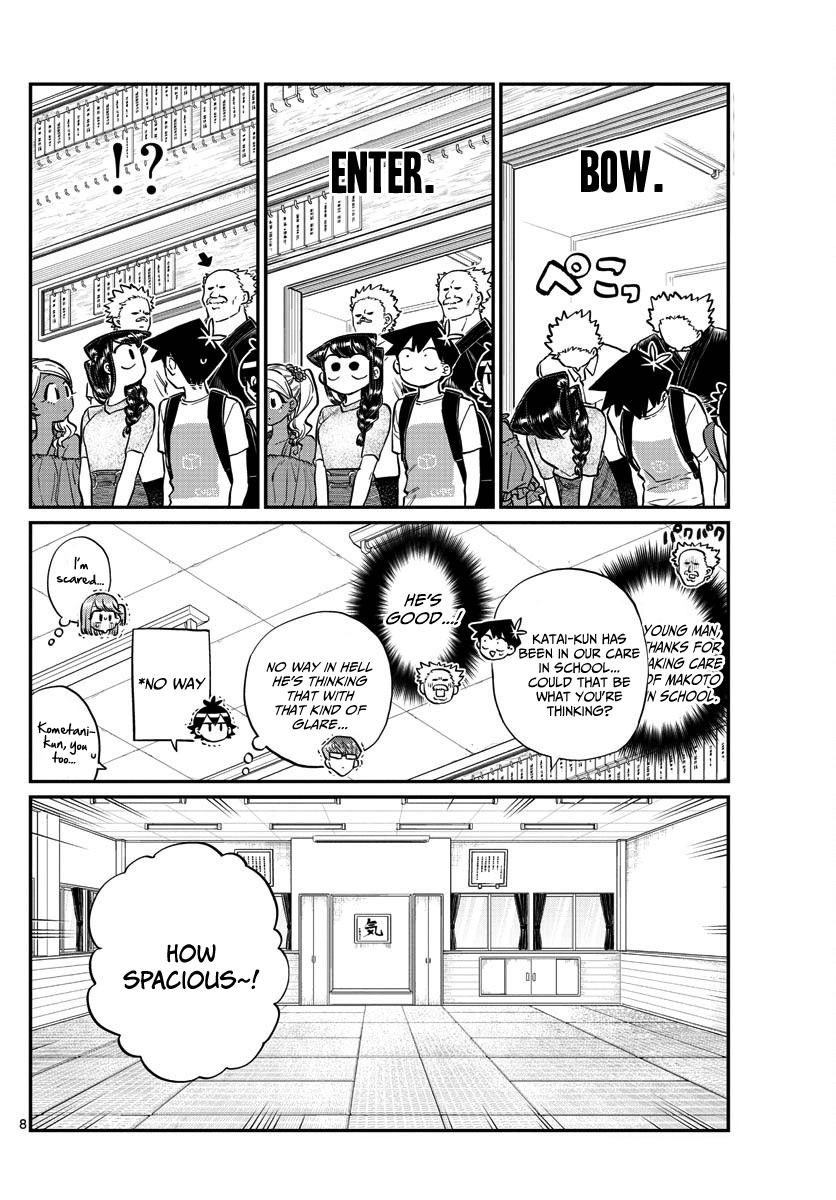 Komi-san wa Komyushou Desu Chapter 179 page 8 - Chapter 179: Tremble! The Katai Clan!