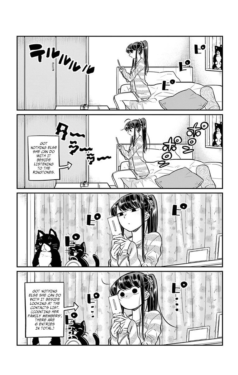 Komi-san wa Komyushou Desu Chapter 18 page 3 - Chapter 18 : Wrong Number