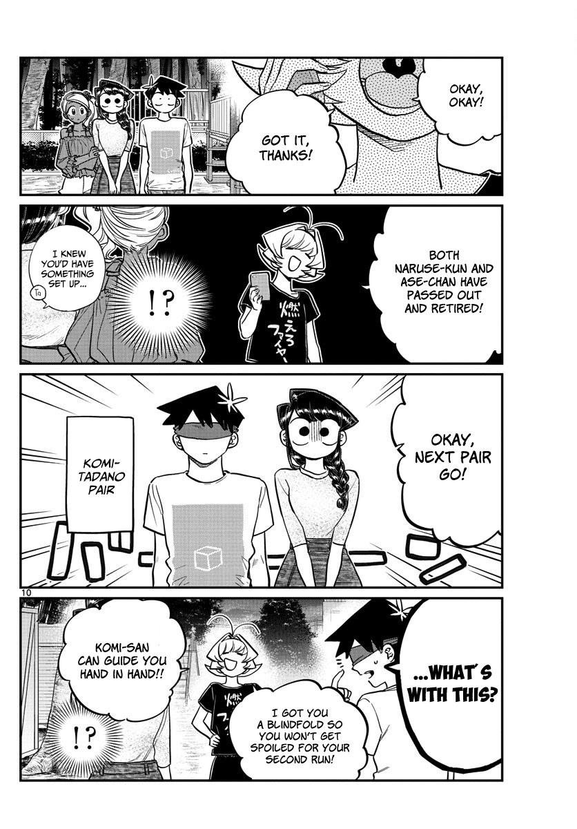 Komi-san wa Komyushou Desu Chapter 180 page 10 - Chapter 180: Test of courage