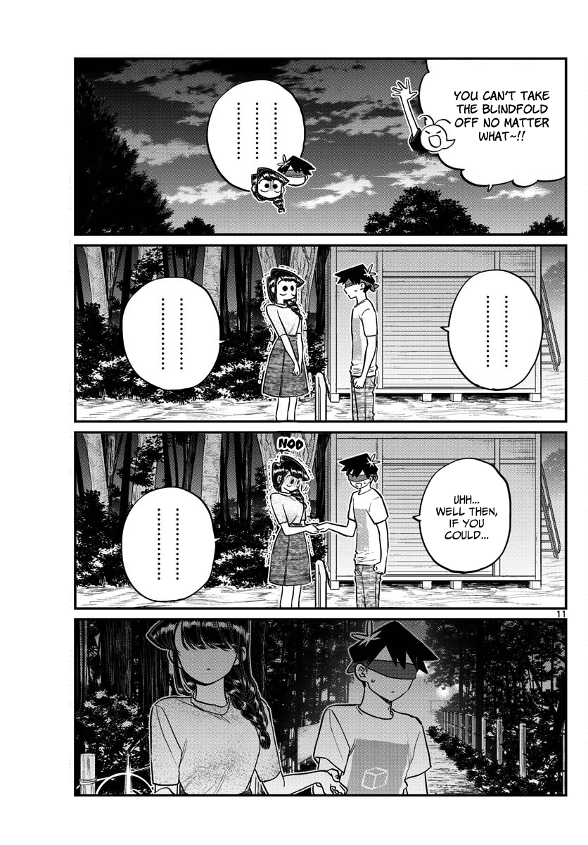 Komi-san wa Komyushou Desu Chapter 180 page 11 - Chapter 180: Test of courage