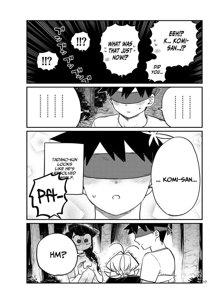 Komi-san wa Komyushou Desu Chapter 180 page 17 - Chapter 180: Test of courage