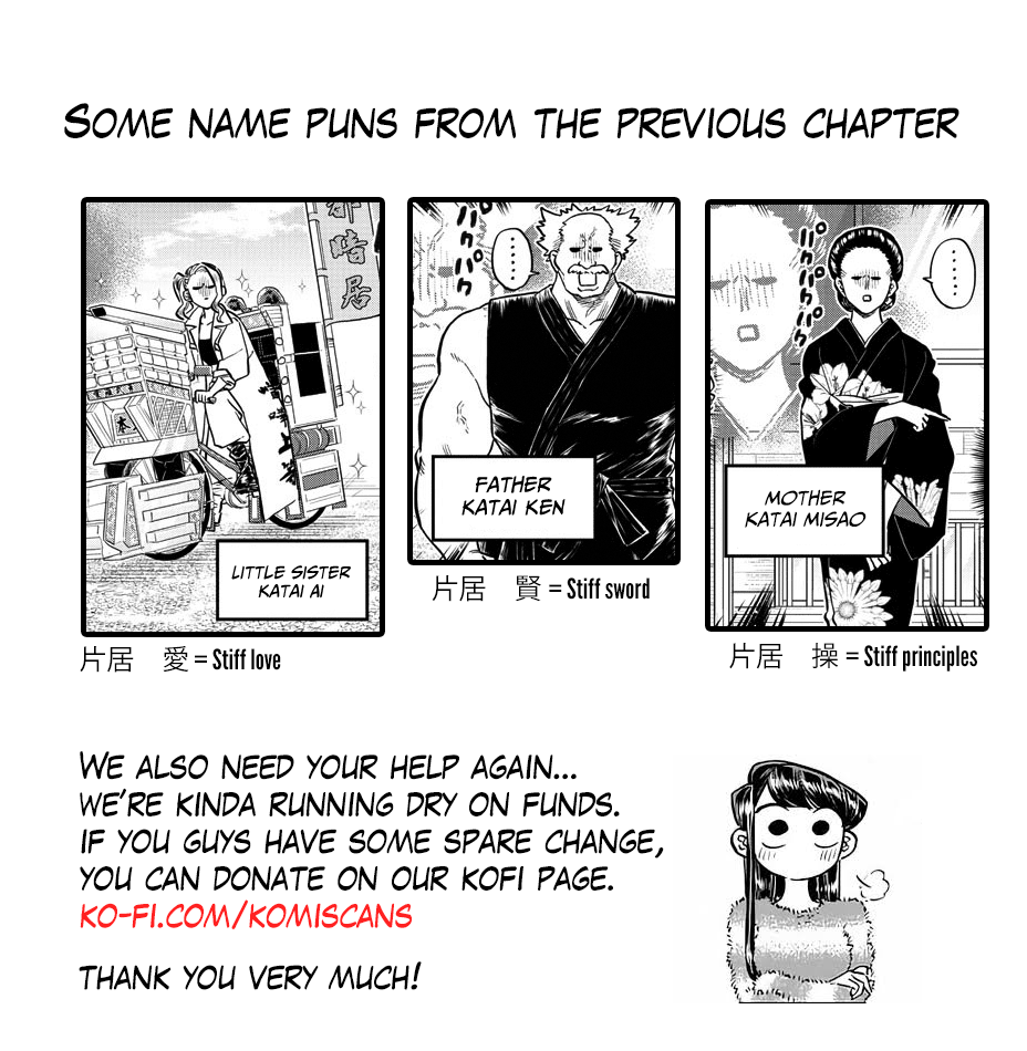 Komi-san wa Komyushou Desu Chapter 180 page 19 - Chapter 180: Test of courage
