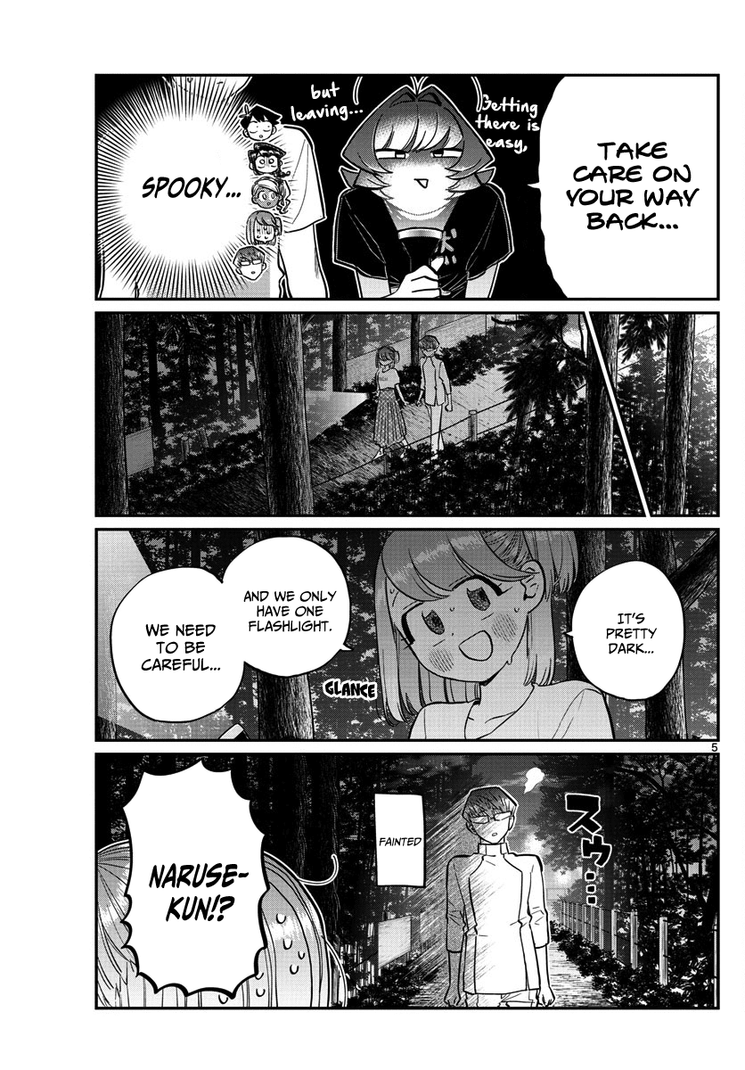 Komi-san wa Komyushou Desu Chapter 180 page 5 - Chapter 180: Test of courage