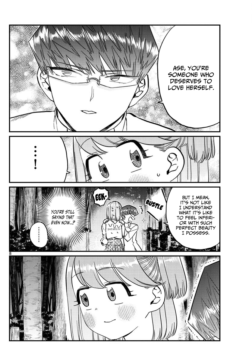Komi-san wa Komyushou Desu Chapter 180 page 8 - Chapter 180: Test of courage
