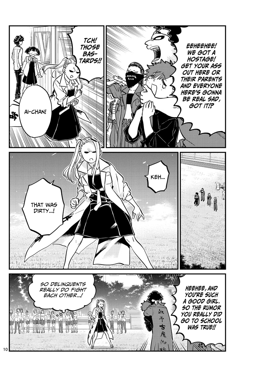 Komi-san wa Komyushou Desu Chapter 182 page 10 - Chapter 182: Hard liner