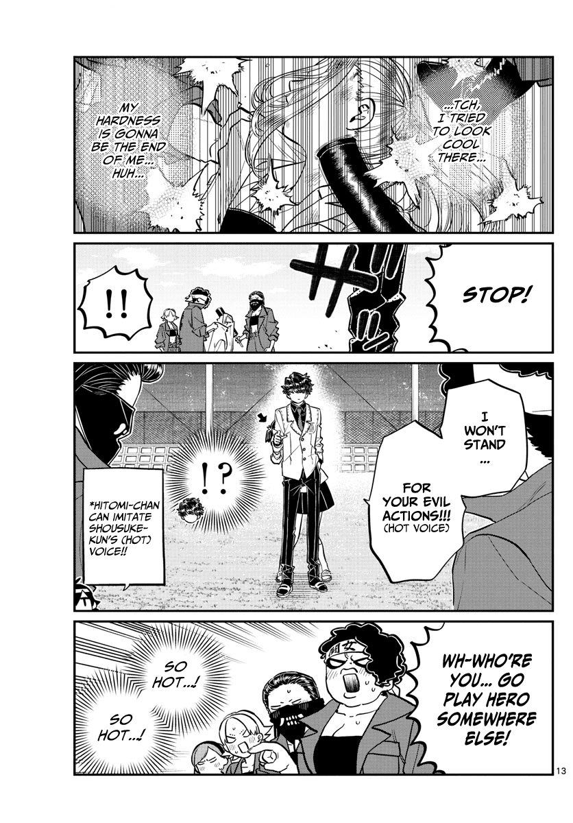 Komi-san wa Komyushou Desu Chapter 182 page 13 - Chapter 182: Hard liner