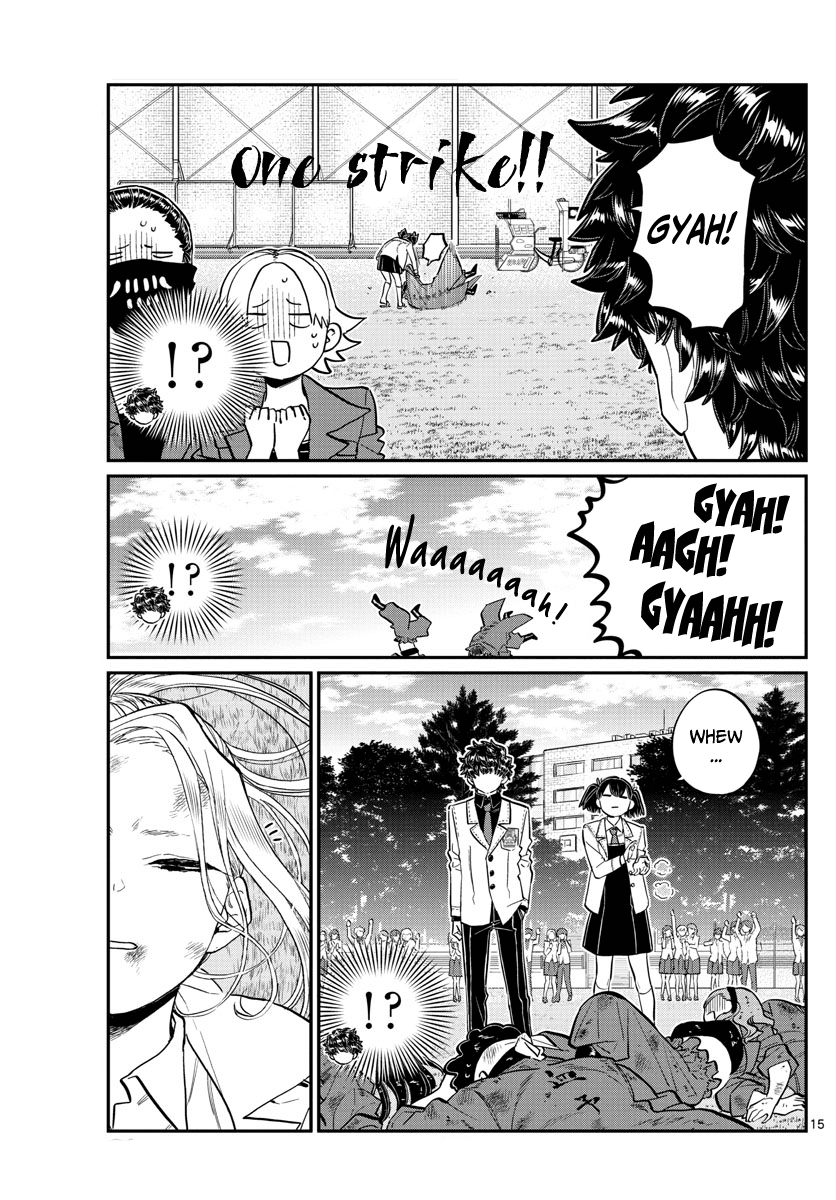 Komi-san wa Komyushou Desu Chapter 182 page 15 - Chapter 182: Hard liner