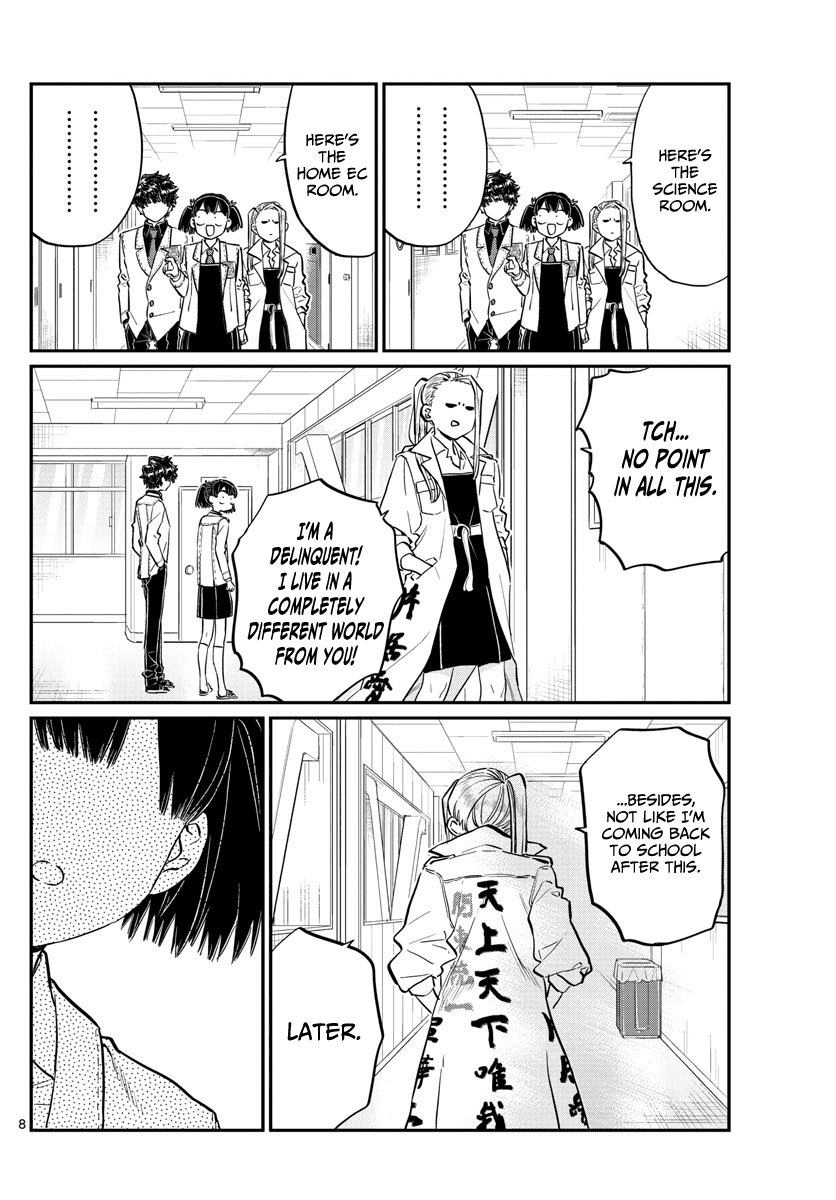 Komi-san wa Komyushou Desu Chapter 182 page 8 - Chapter 182: Hard liner
