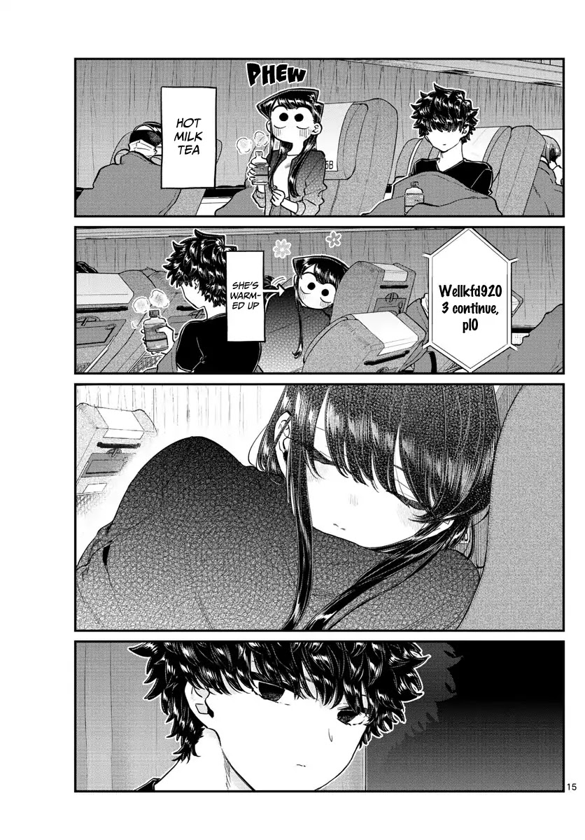 Komi-san wa Komyushou Desu Chapter 183 page 15 - Chapter 183: Express Bus