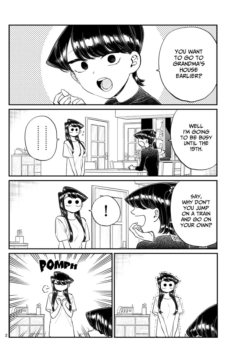 Komi-san wa Komyushou Desu Chapter 183 page 2 - Chapter 183: Express Bus