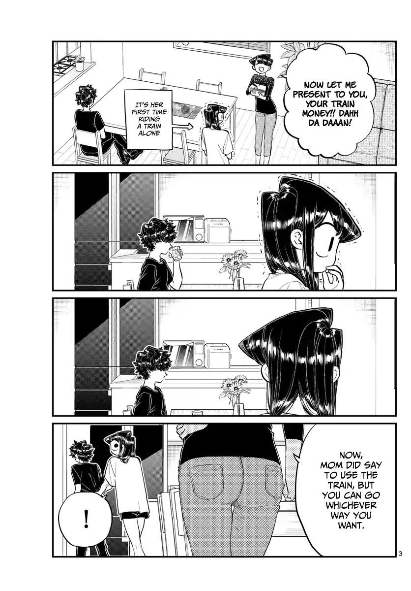 Komi-san wa Komyushou Desu Chapter 183 page 3 - Chapter 183: Express Bus