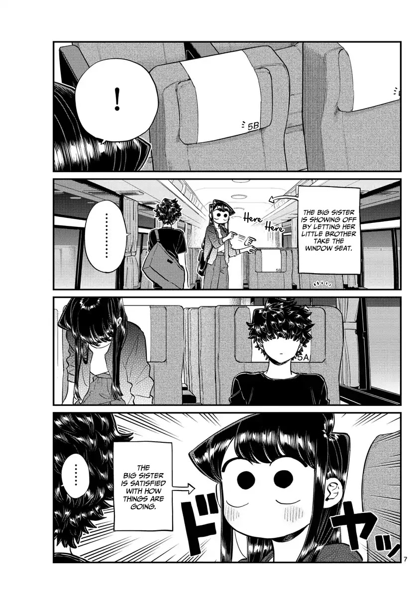 Komi-san wa Komyushou Desu Chapter 183 page 7 - Chapter 183: Express Bus