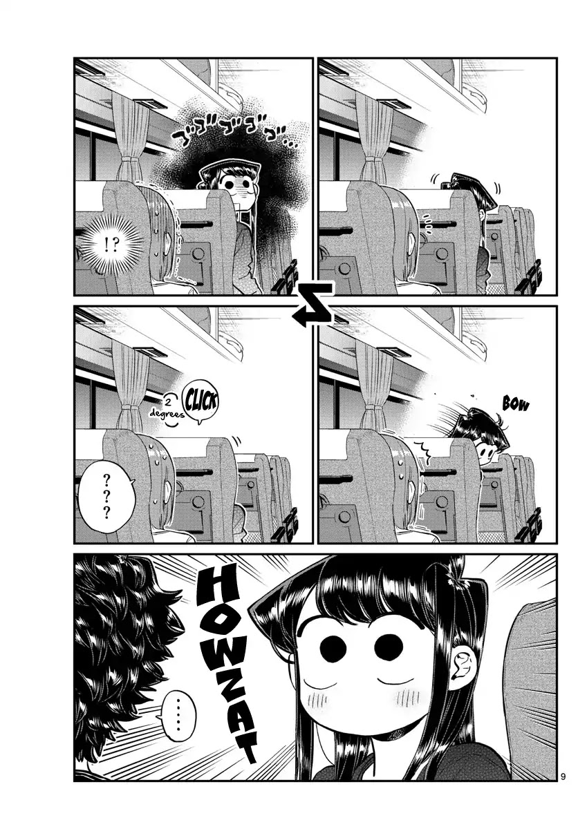 Komi-san wa Komyushou Desu Chapter 183 page 9 - Chapter 183: Express Bus