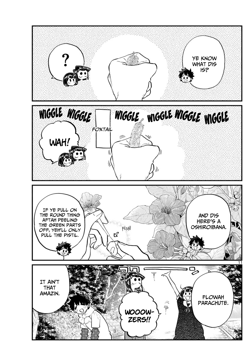 Komi-san wa Komyushou Desu Chapter 184 page 11 - Chapter 184: Playing in the Country