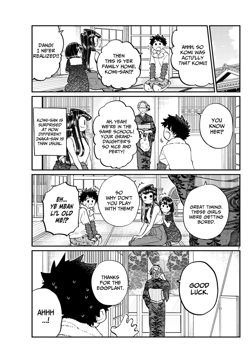 Komi-san wa Komyushou Desu Chapter 184 page 7 - Chapter 184: Playing in the Country