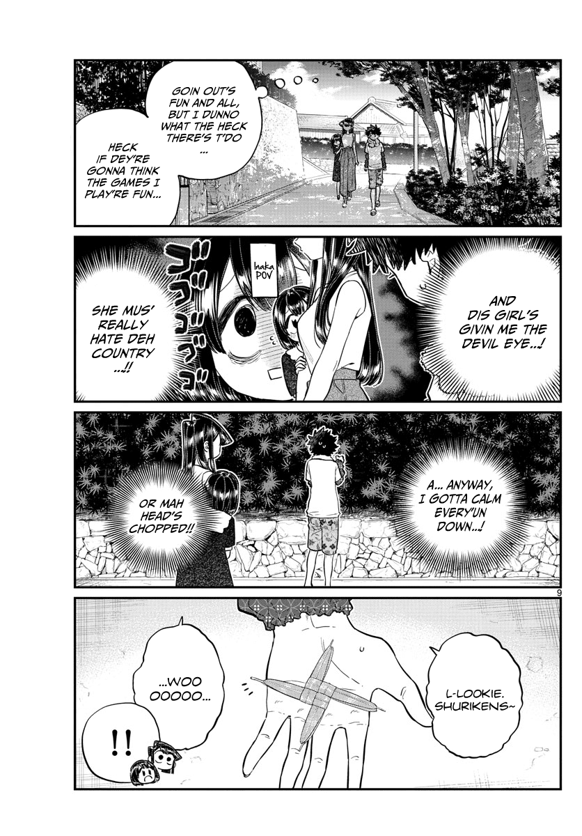 Komi-san wa Komyushou Desu Chapter 184 page 9 - Chapter 184: Playing in the Country