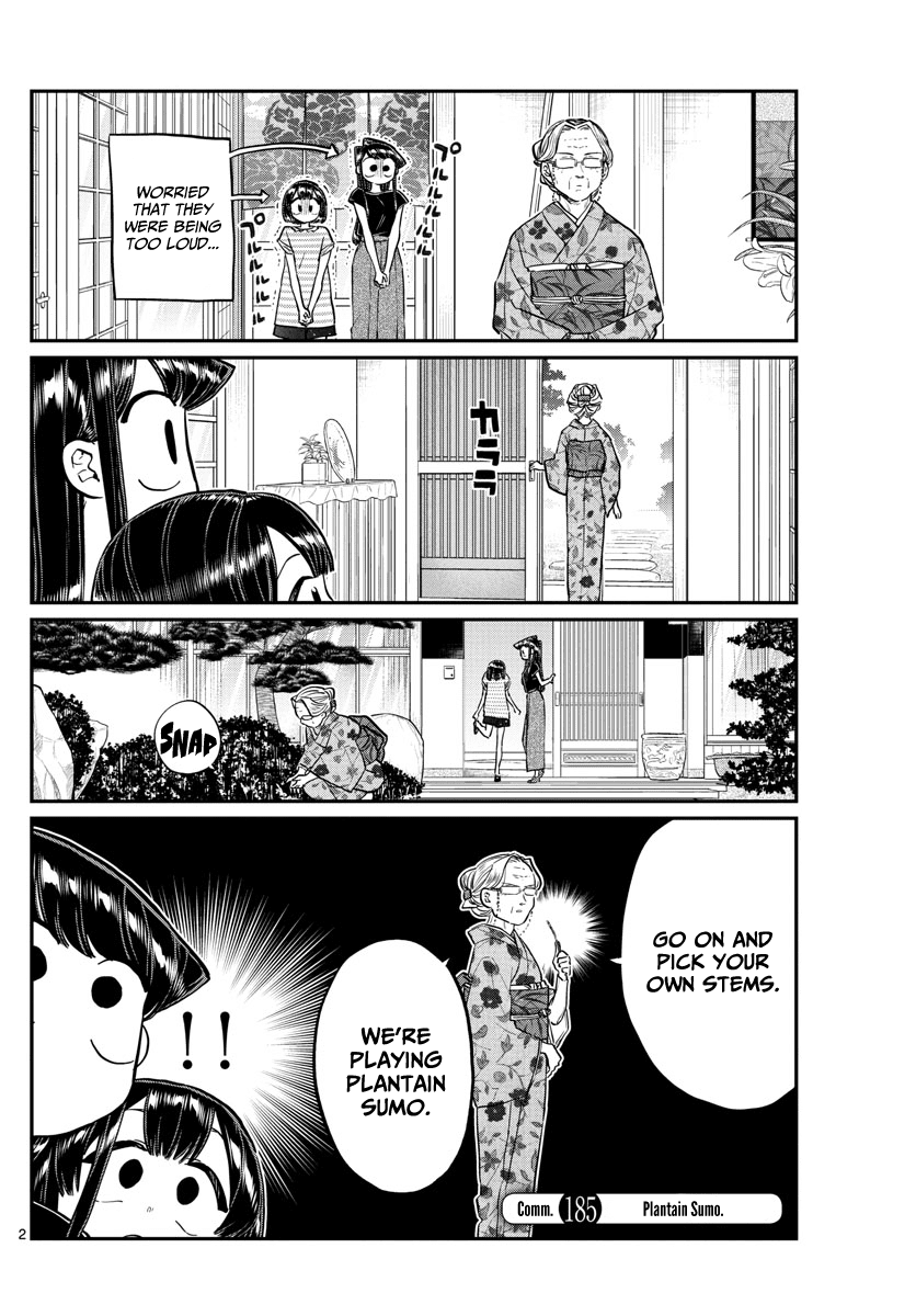 Komi-san wa Komyushou Desu Chapter 185 page 2 - Chapter 185: Plantain Sumo