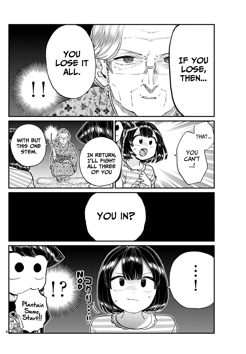 Komi-san wa Komyushou Desu Chapter 185 page 4 - Chapter 185: Plantain Sumo