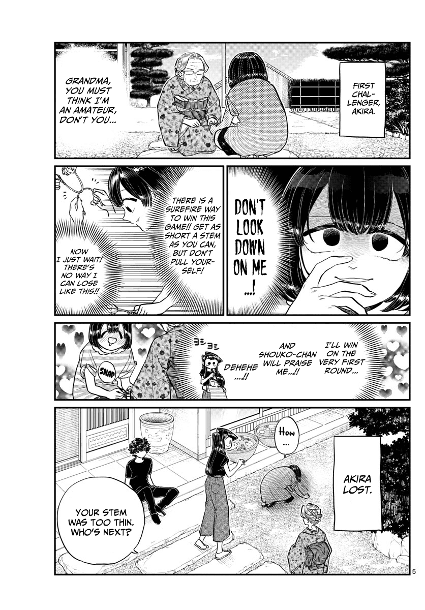 Komi-san wa Komyushou Desu Chapter 185 page 5 - Chapter 185: Plantain Sumo