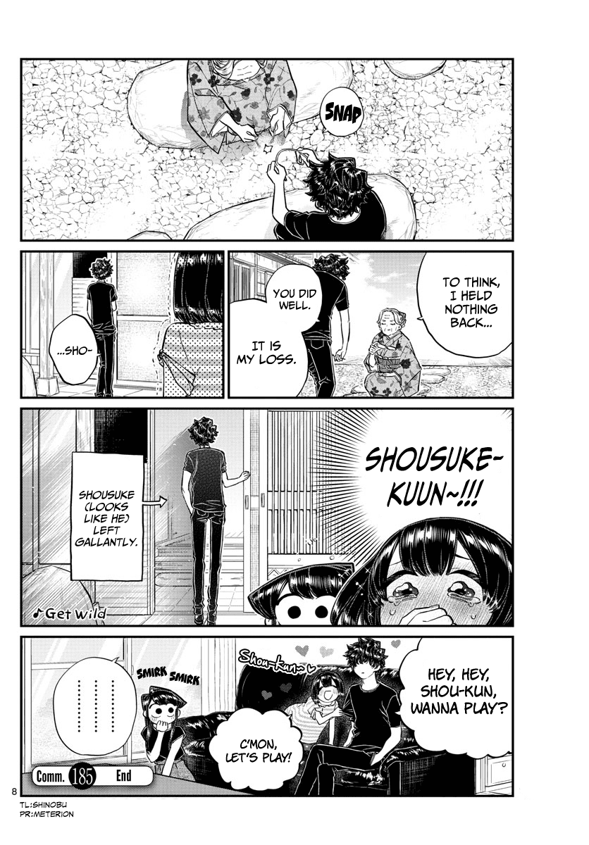 Komi-san wa Komyushou Desu Chapter 185 page 8 - Chapter 185: Plantain Sumo