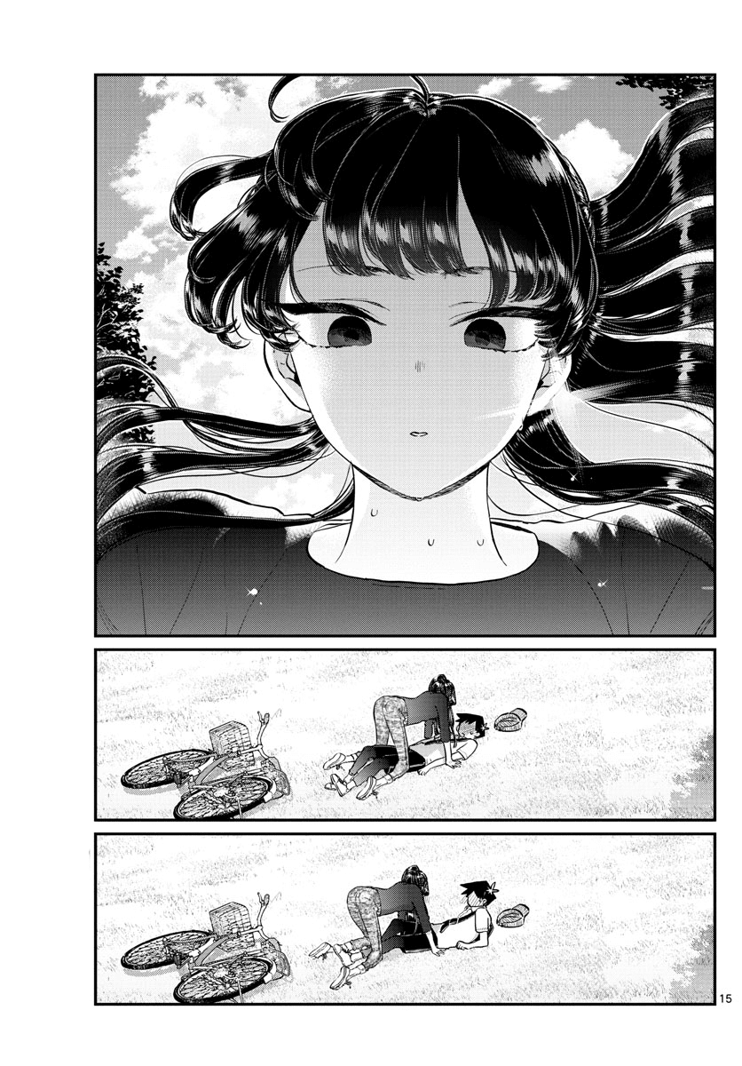 Komi-san wa Komyushou Desu Chapter 187 page 16 - Chapter 187: Bike practice